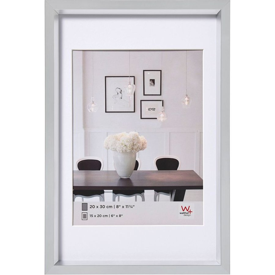 Rama foto Steel Style 20x30cm Resin Silver