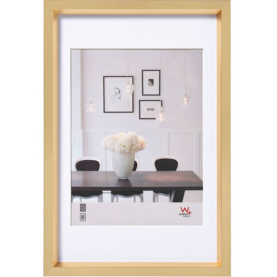 Rama foto Steel Style 30x40cm Resin Gold
