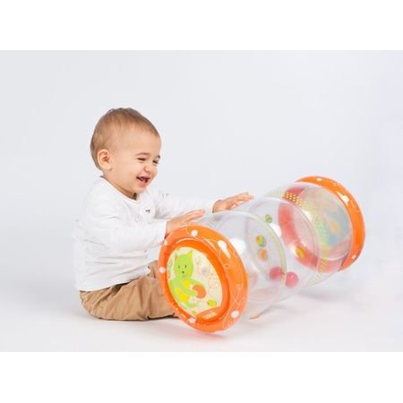 Jucarie gonflabila Roller Pisica Portocaliu