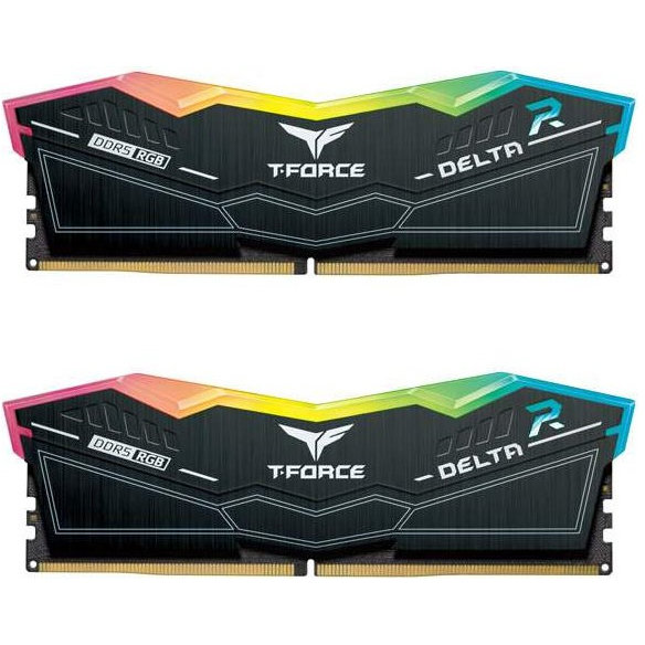 Memorie T-Force DELTA RGB Black 32GB (2x16GB) DDR5 6200MHz CL38 Dual Channel Kit