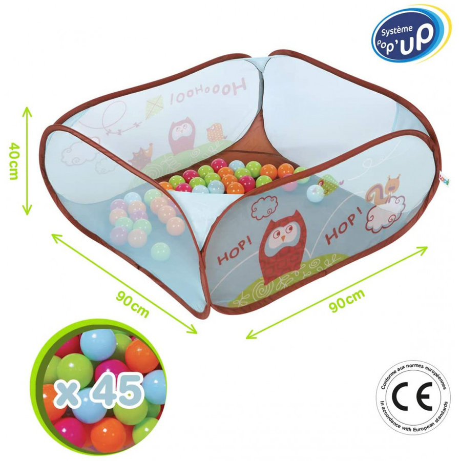 Spatiu de joaca pliabil Bufnita