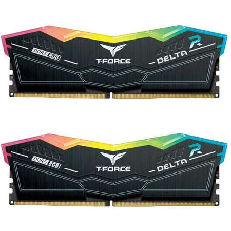 Memorie TeamGroup T-Force DELTA RGB Black 32GB (2x16GB) DDR5