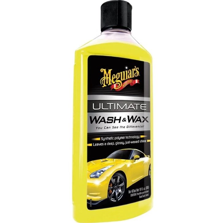Sampon Auto cu Ceara Ultimate Wash & Wax 473ml