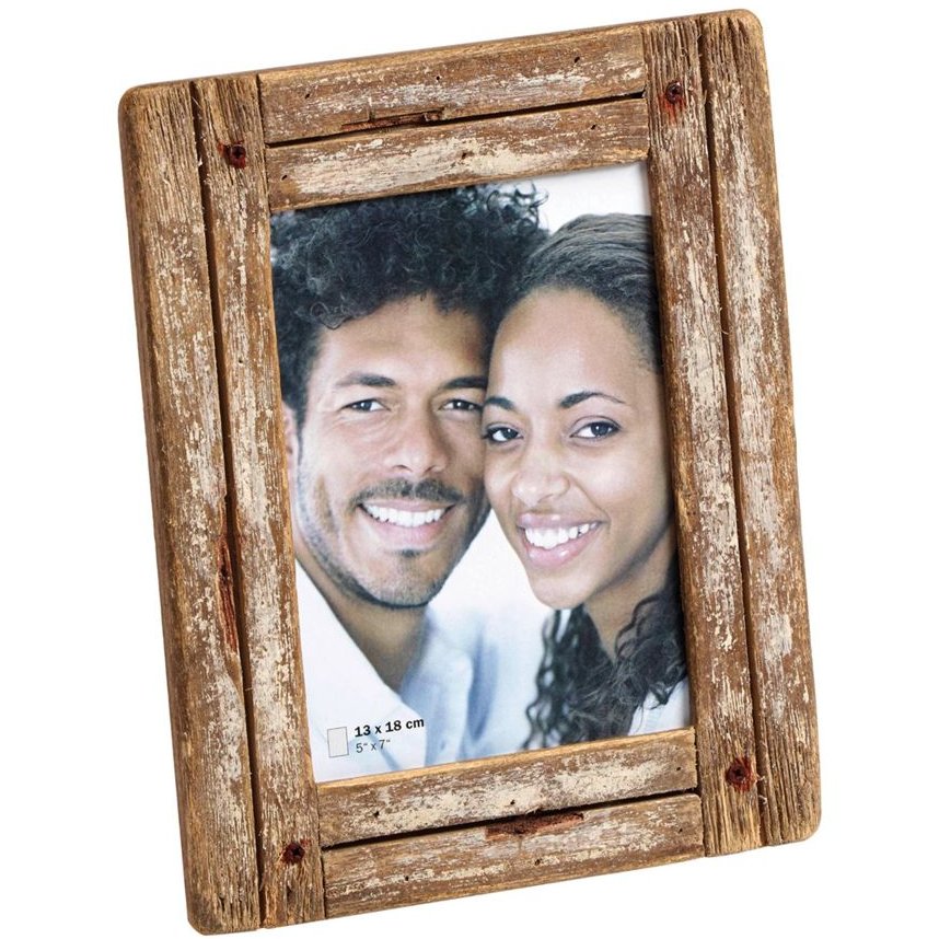 Rama foto Dupla 13x18cm Wood White Nature