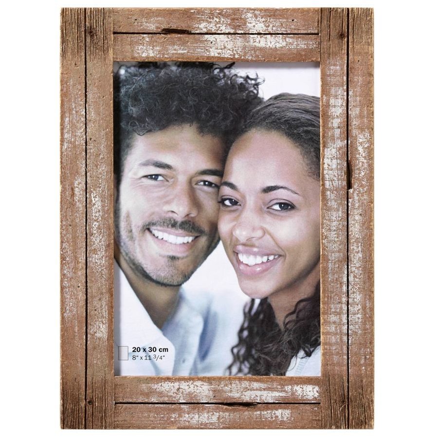 Rama foto Dupla 20x30cm Wood White Nature