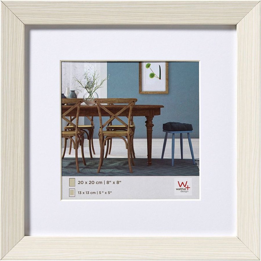 Rama foto Fiorito 20x20cm White