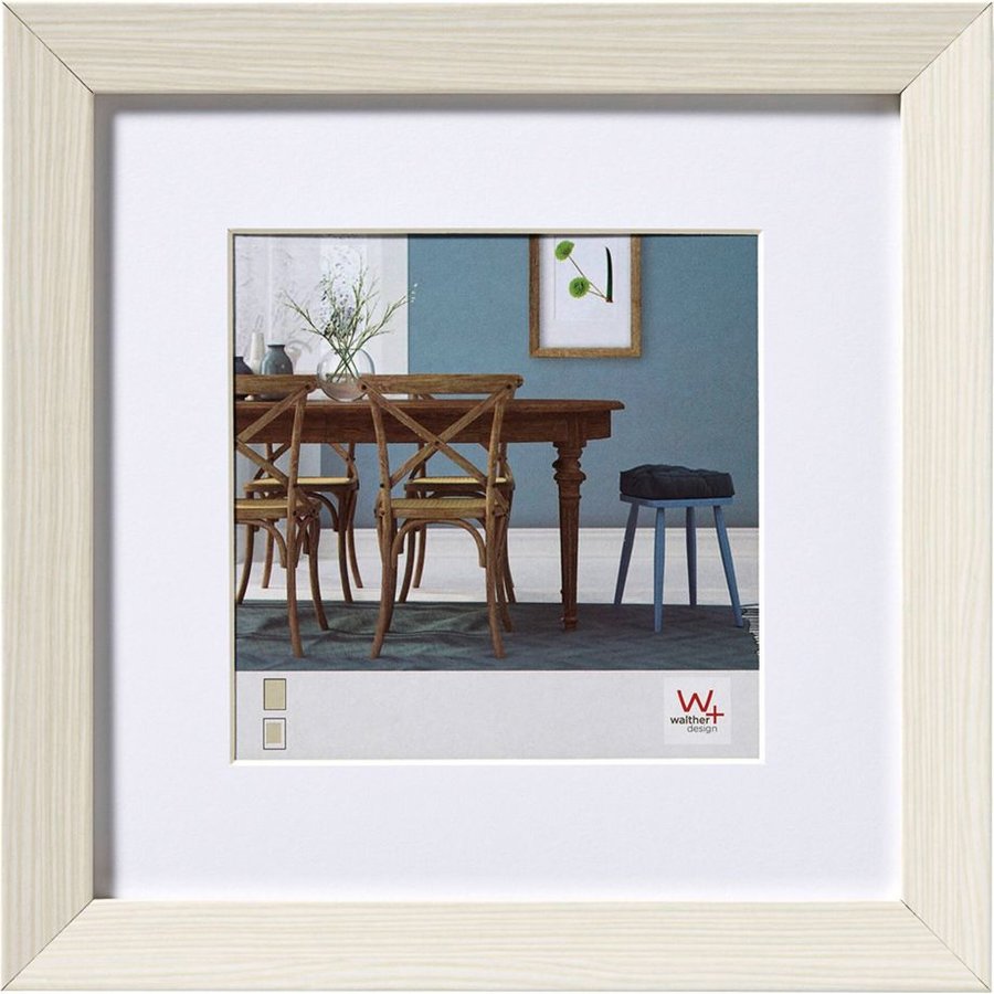 Rama foto Fiorito 40x40cm White