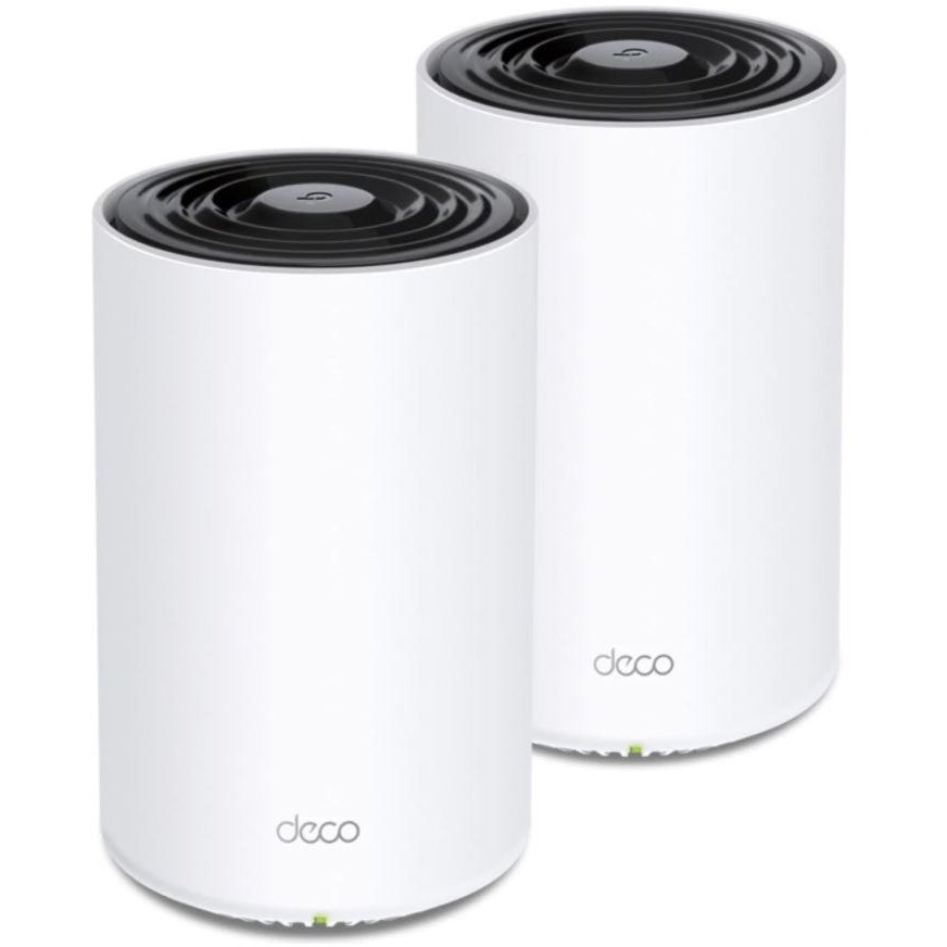 Kit Sistem Wireless DECO X68(2-PACK) AX3600  Whole Home Mesh Wi-Fi 6 2.4/5GHz Tri-Band Alb