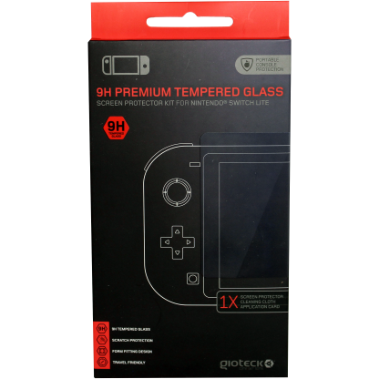 Folie Protectie 9H Premium Tempered Glass Screen Protector Kit for Nintendo Switch Lite