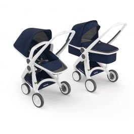 Carucior copii 2 in 1 100% Ecologic Albastru