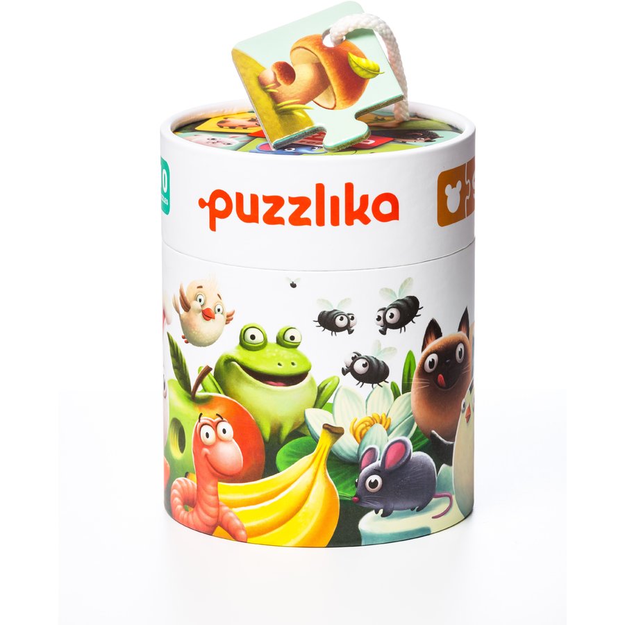 Puzzle Ce mananca 20 piese