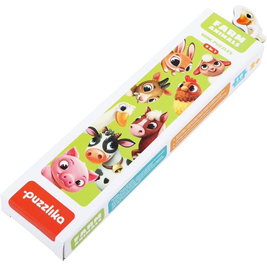 Puzzle Ferma Animalelor 16 piese