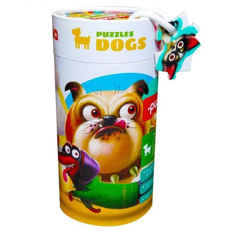 Puzzle 5 in 1 Dogs 27 piese