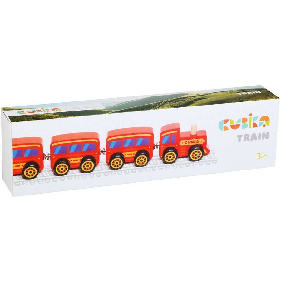 Jucarie din lemn Trenulet Magnetic