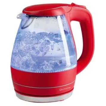 Fierbator Electric DOM326R Putere 700W Capacitate 1.5L Rosu