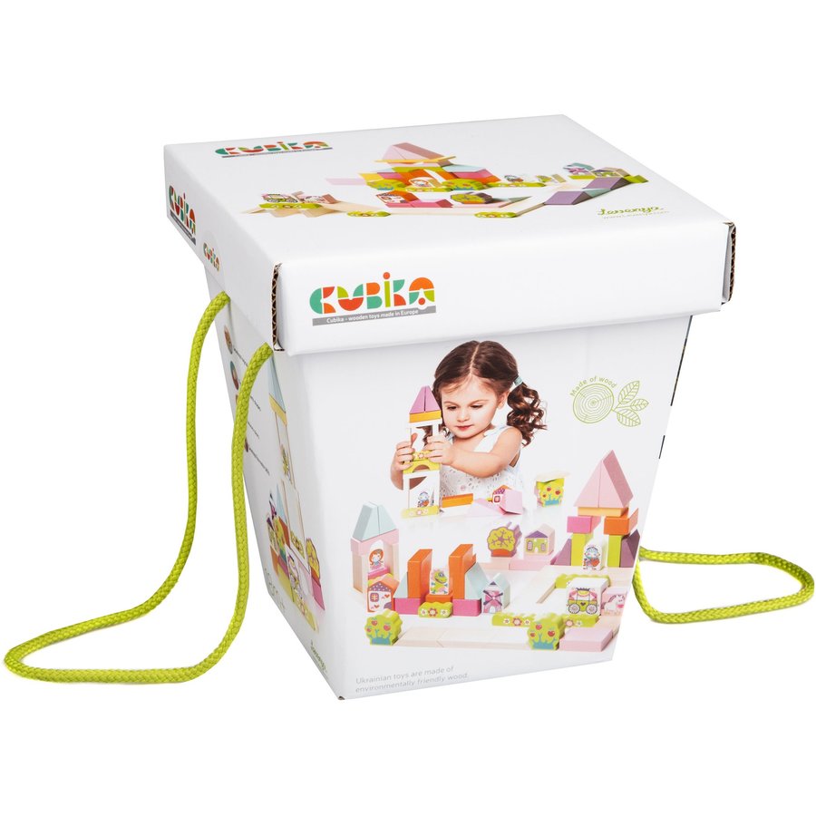 Kit de constructie pentru Fetite 55 piese