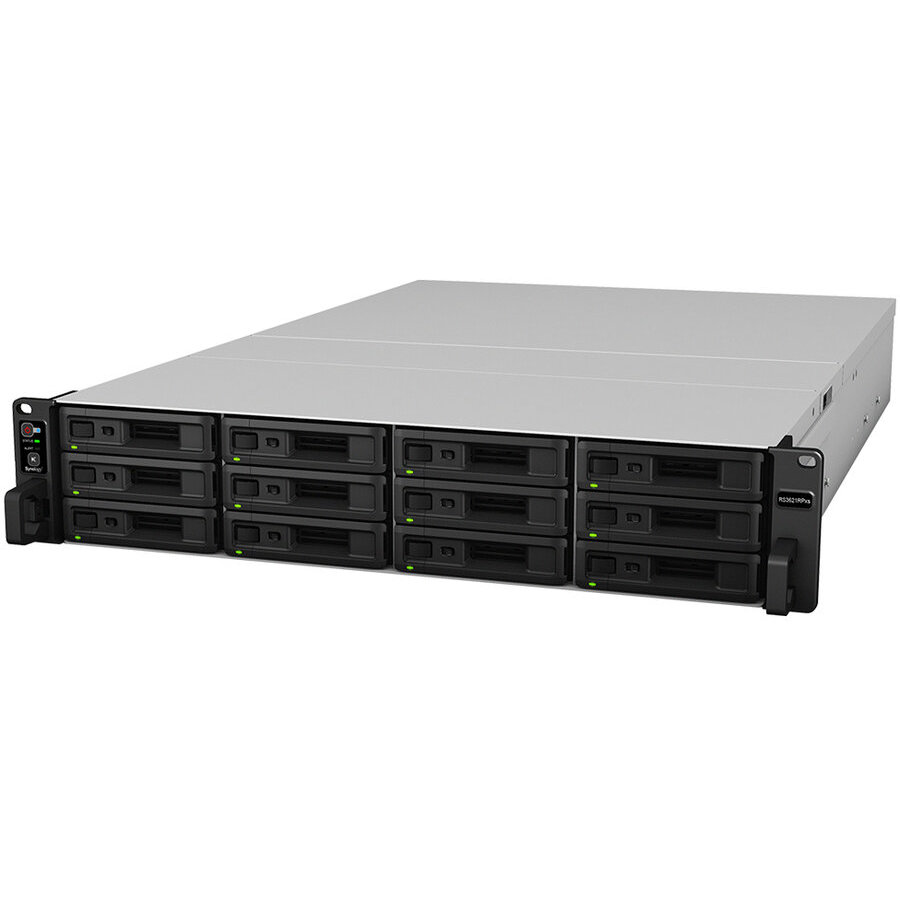 NAS Synology RS3621RPxs Intel Xeon D-1531 8GB RAM Black — imaginea 3