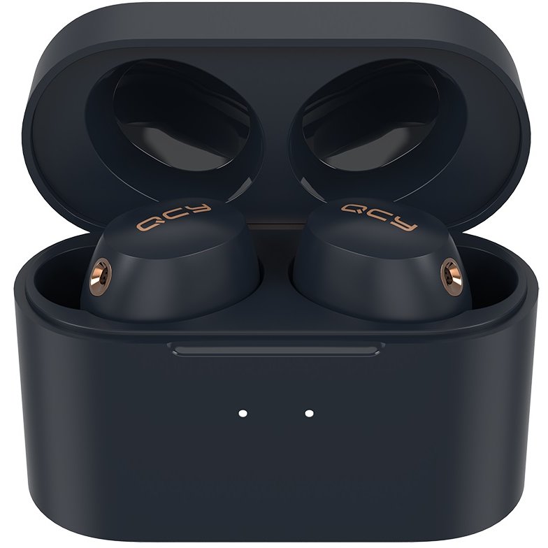 Casti bluetooth wireless HT01 Bluetooth 5.0 600 mAh ANC Compatibile iOS / Android Albastru