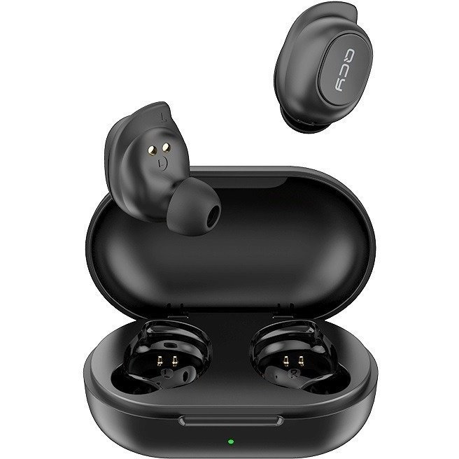 Casti bluetooth wireless T9 TWS Bluetooth 5.0 IPX4 380 mAh Compatibile Android / iOS Negru