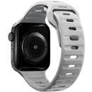 Sport Strap compatibila cu Apple Watch 4/5/6/7/8/SE 38/40/41mm, S/M, Gri