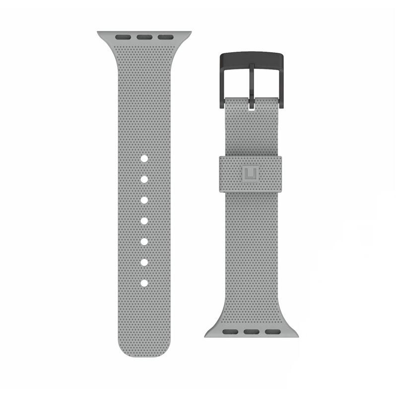 Accesoriu smartwatch U Silicone Strap compatibila cu Apple Watch (41/40/38mm) Grey