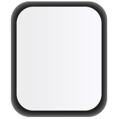 Folie protectie HOFI Hybrid Pro 0.3mm 7H compatibila cu Apple Watch 7/8 41mm Black - imagine 2