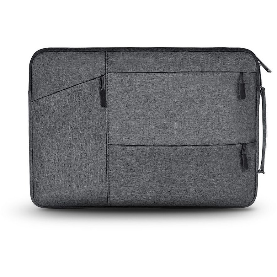 Geanta Pocket Dark Compatibila cu Laptop 14Inch Gri Inchis