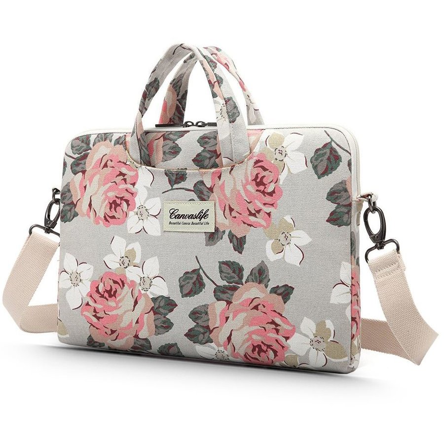 Briefcase White Rose