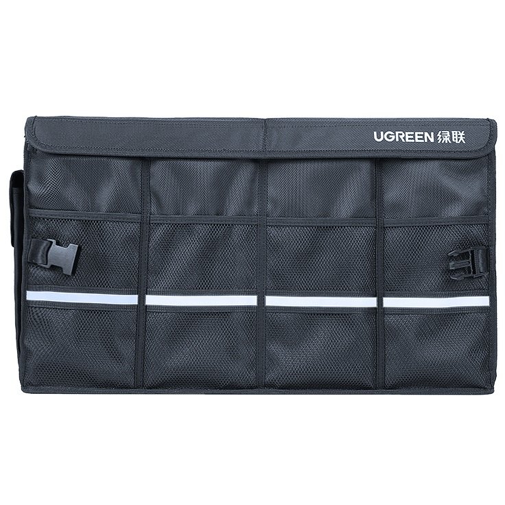 Organizator portbagaj auto LP256 capacitate 55L design pliabil Negru