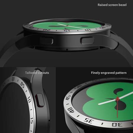 Accesoriu smartwatch Ringke compatibila cu Samsung Galaxy Watch 4 (40mm) Black