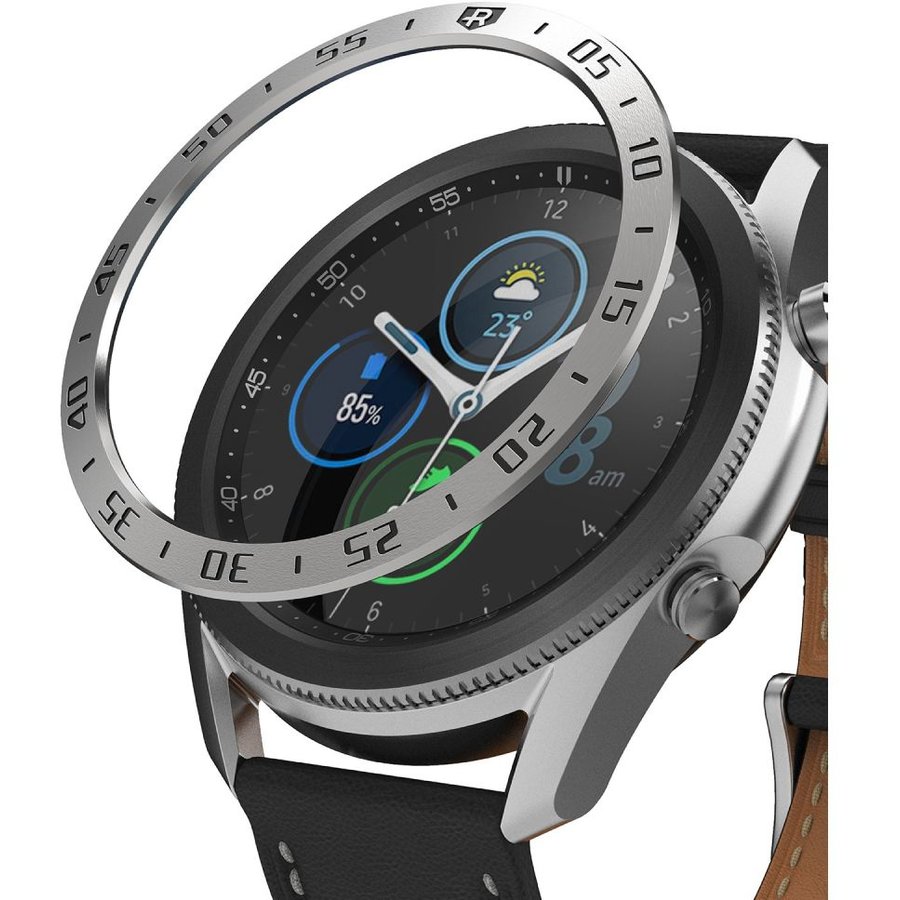 Rama ornamentala inox Samsung Galaxy Watch 3 (45mm) Silver