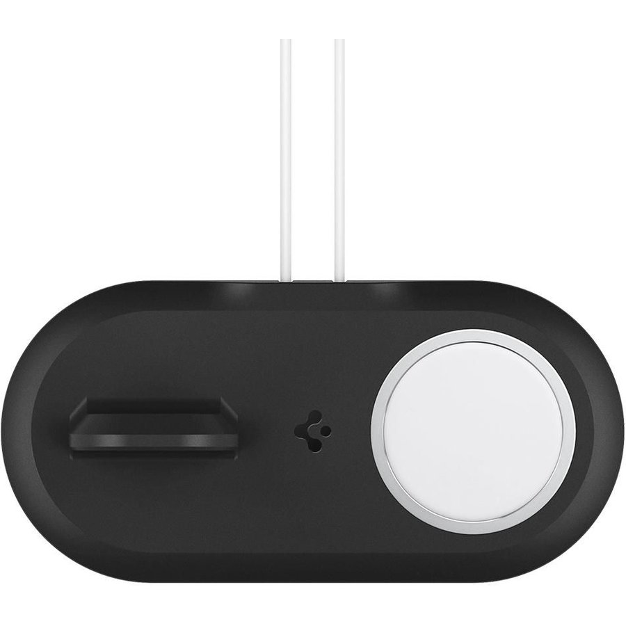 Stand incarcare MagFit Duo pentru MagSafe si Apple Watch Negru
