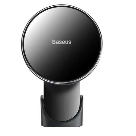 Baseus Magnetic MagSafe, Dashboard / Air Vent Mount, Incarcare Wireless, 15W, Rotire 360 grade, Cablu USB-C inclus, Negru