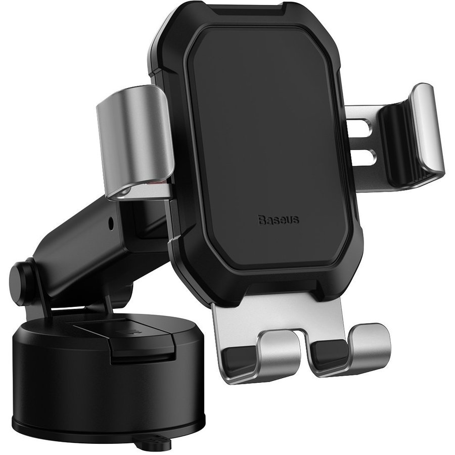 Suport auto Tank Gravity Suction Base Dashboard / Windshield Mount rotire 360 grade Silver