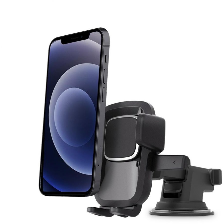 Suport auto universal V2 Dashboard / Windshield Mount rotire 360 grade brat telescopic Negru