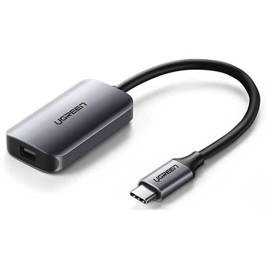 Adaptor CM236 tata USB-C la mama Mini DisplayPort 4K 60Hz 10cm Gri