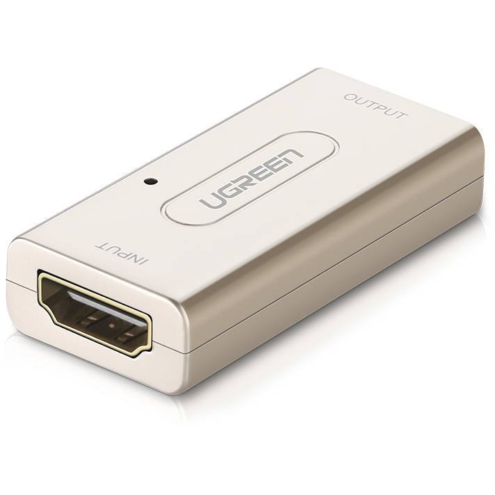 Amplificator semnal 40265 HDMI mama 1080p LED Raza 60m Gold