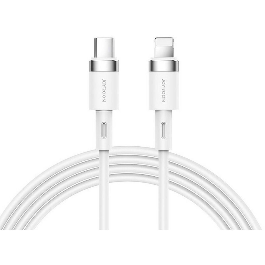 Cablu de date S-1224N9, USB Type-C/Lightning, PD 20W, 1.2m, Alb