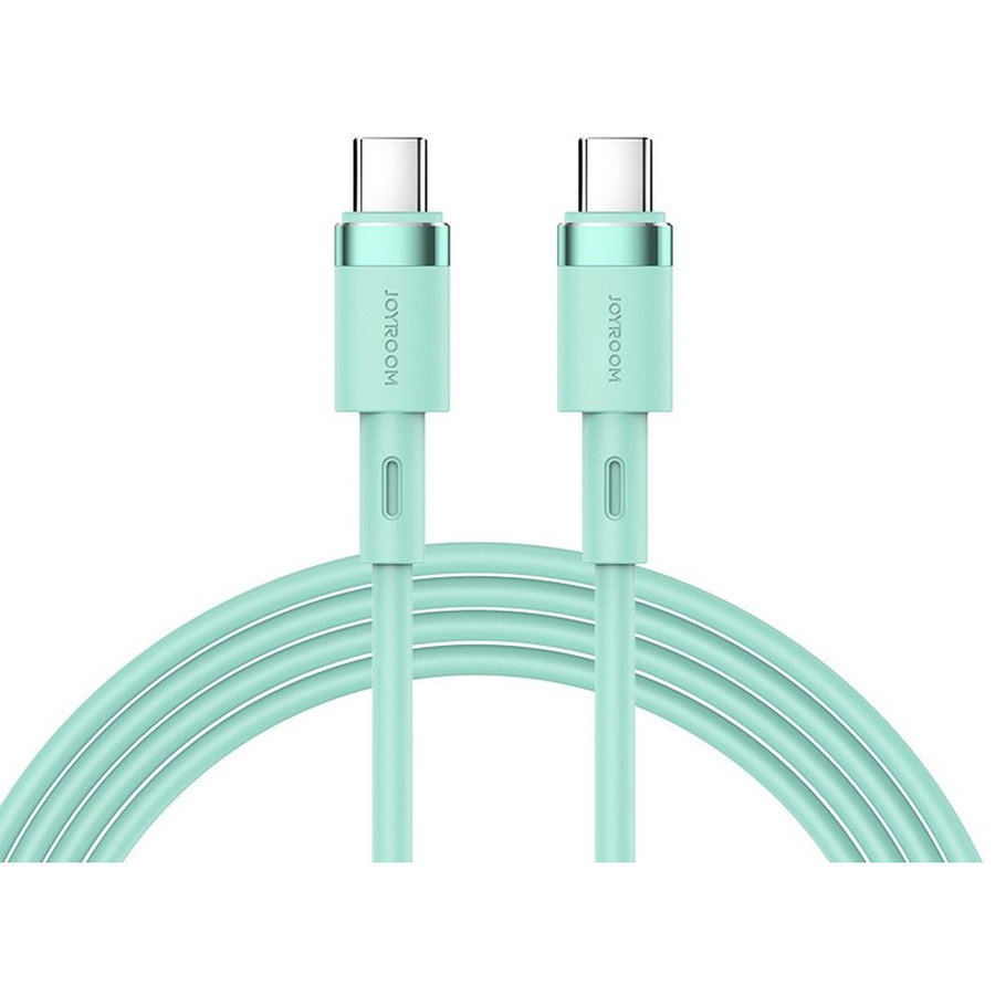 Cablu de date S-1830N9, 2x USB Type-C, PD 60W, 1.8m, Verde