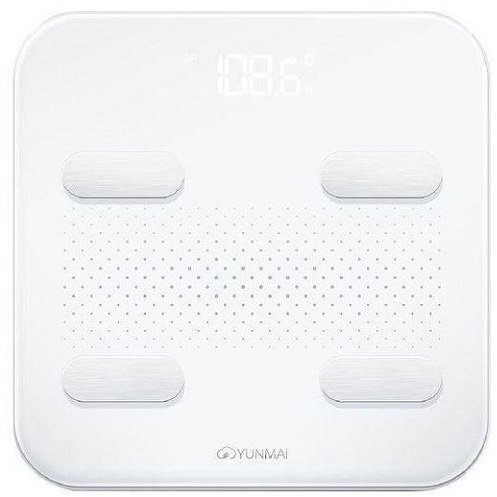 Cantar corporal Smart S M1805 17 functii de masurare 5-180kg Control prin aplicatie Bluetooth 4.0 Alb