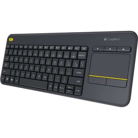 Tastatura Logitech Wireless K400 Plus Negru