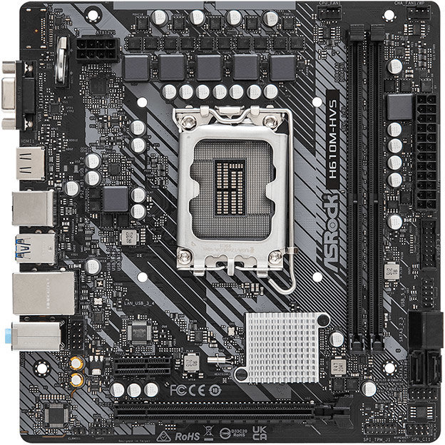 Placa de baza H610M-HVS Intel LGA1700 mATX