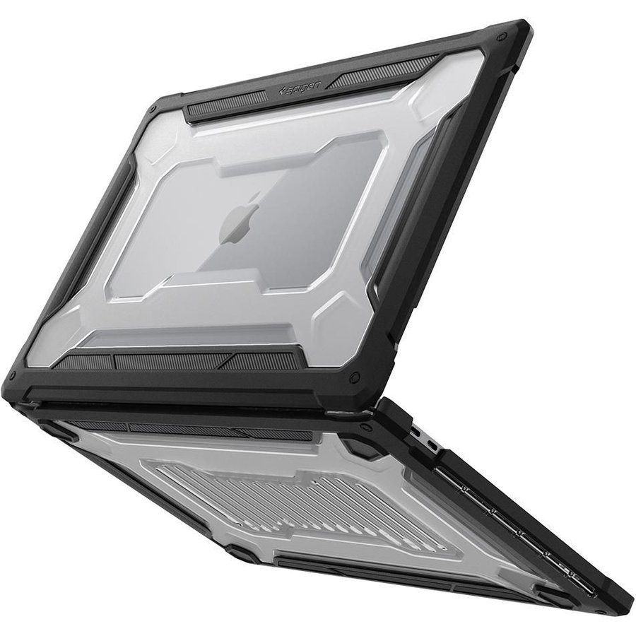 Carcasa laptop Rugged Armor compatibila cu Macbook Pro 16 inch (2019-2021) Matte Black