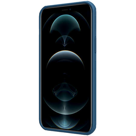 Husa Nillkin Frosted Shield compatibila cu iPhone 13 Pro Max Blue