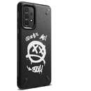 Onyx Design compatibila cu Samsung Galaxy A72 Black Graffiti