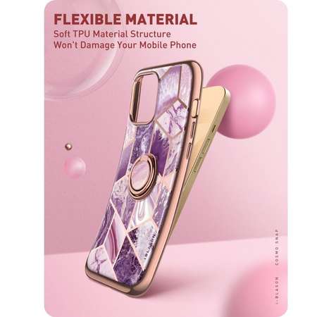 Husa Supcase Cosmo Snap compatibila cu iPhone 13 Pro Marble Purple