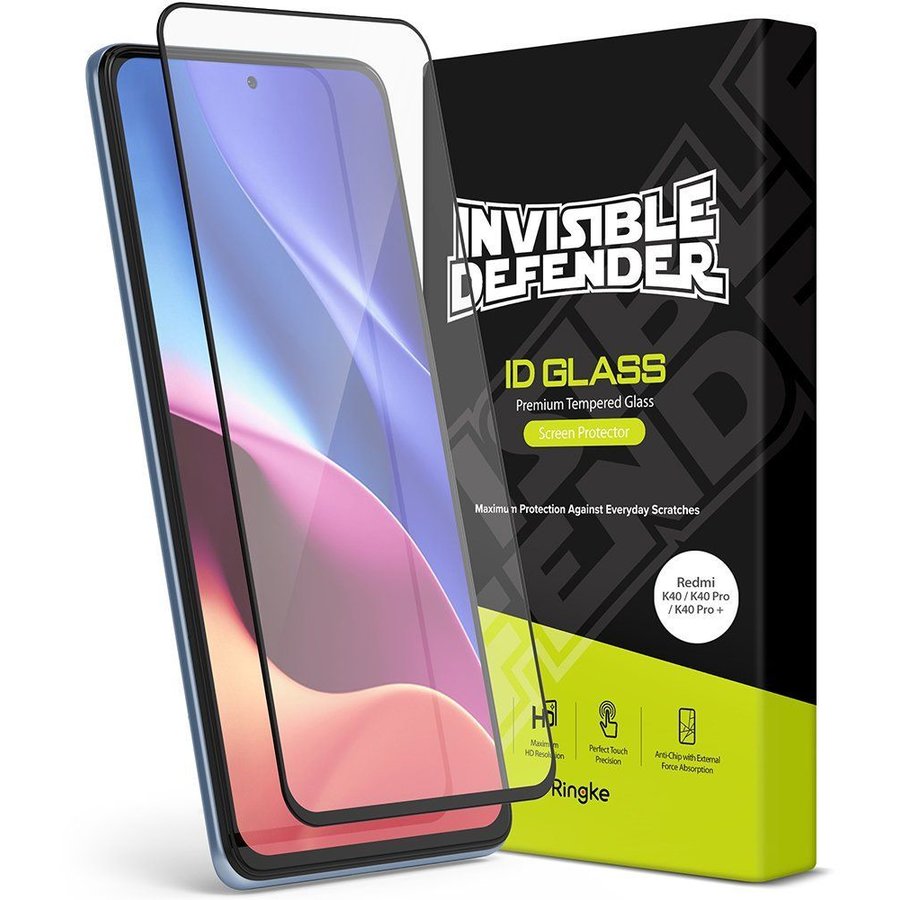 Folie protectie ID FC Glass compatibila cu Xiaomi Poco F3/Mi 11i Black