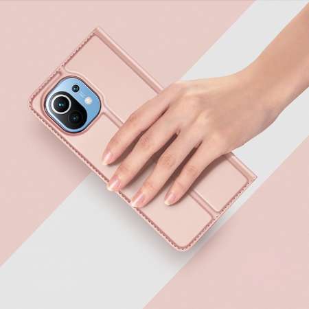 Husa DuxDucis SkinPro compatibila cu Xiaomi Mi 11 Pink