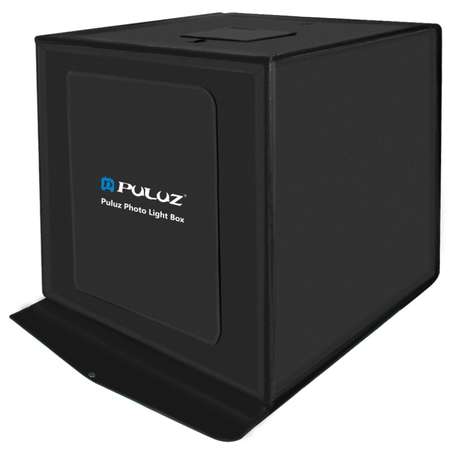 Mini Studio Portabil PULUZ PU5060EU   LED-uri Incorporate Fundaluri Multiple Negru