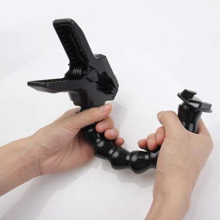 Accesoriu Camera Video Actiune PULUZ pentru GoPro, DJI Osmo Action si alte camere video sport, Negru